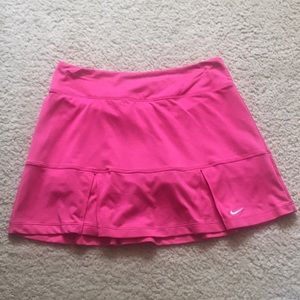 Nike women's pink tennis skort
